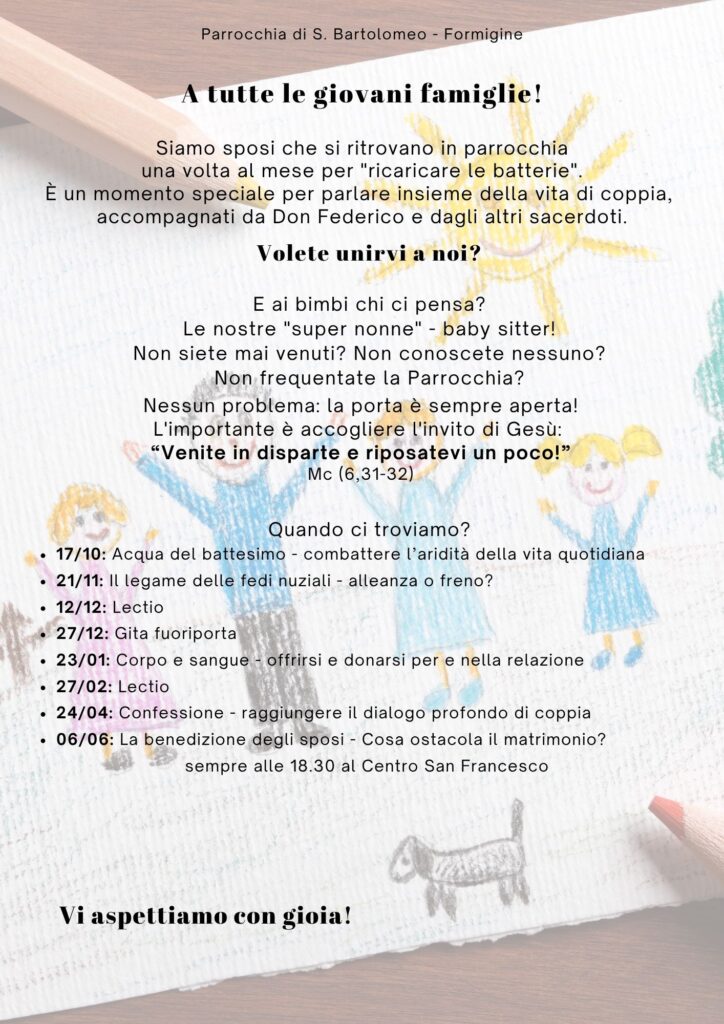 Locandina evento